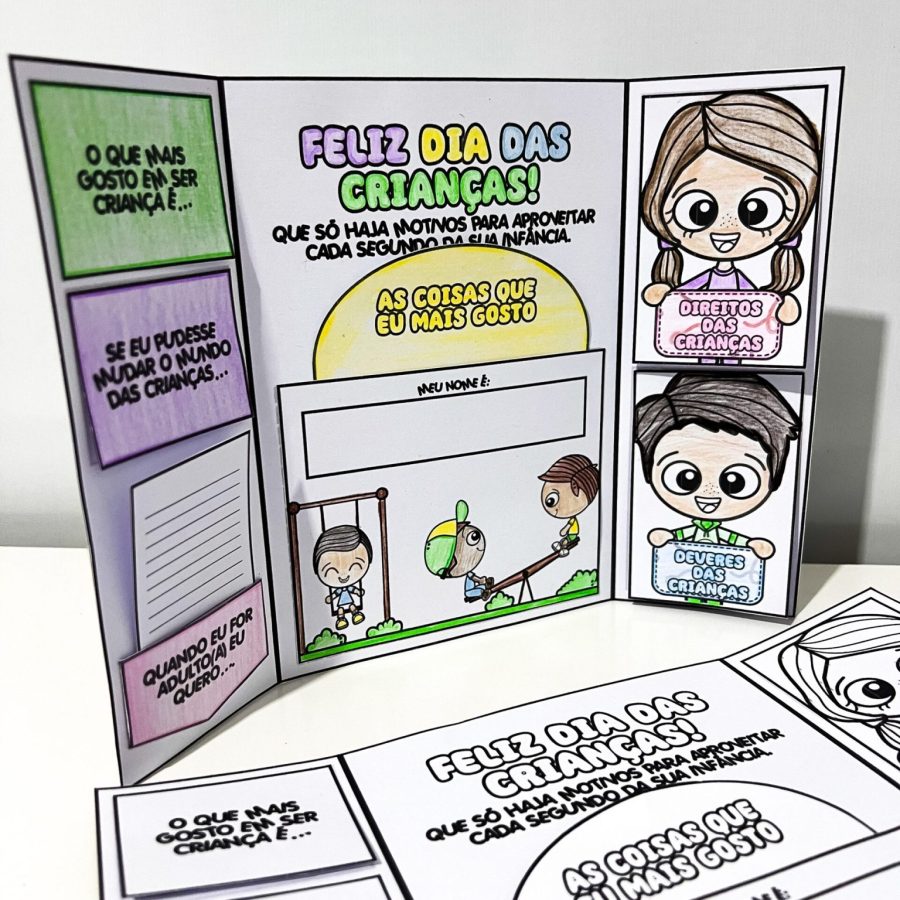 Lapbook Dia das Crianças - Dia das Crianças - Pedagogia de Ideias Lapbook Dia das Crianças - Dia das Crianças