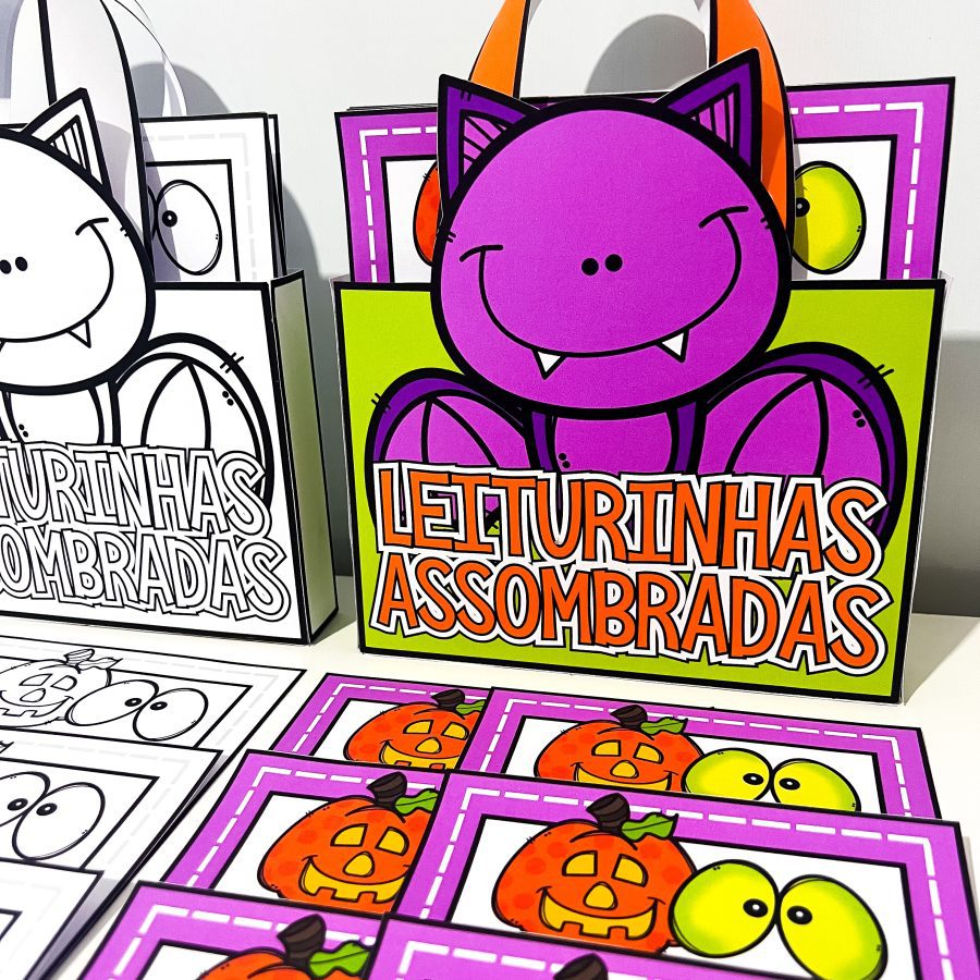 Leiturinhas Assombradas - Halloween - Pedagogia de Ideias Leiturinhas Assombradas - Halloween