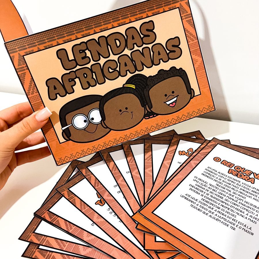 Maleta Lendas Africanas - Consciência Negra - Pedagogia de Ideias Maleta Lendas Africanas - Consciência Negra