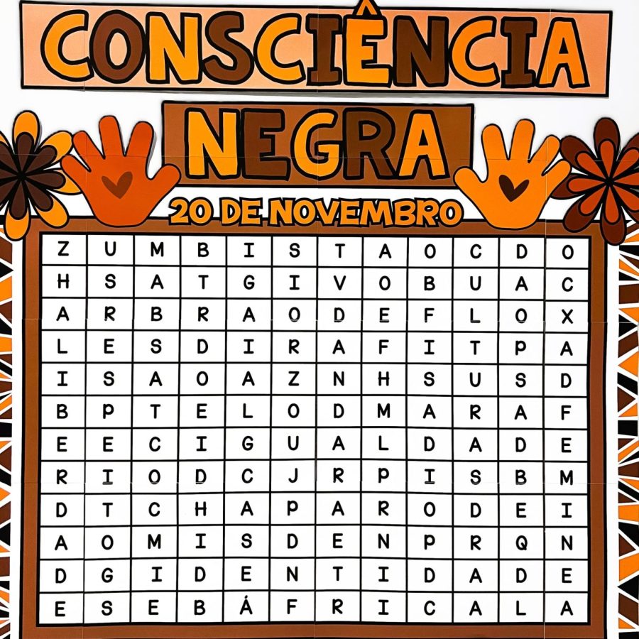 Painel Caça-Palavras Consciência Negra - Consciência Negra - Pedagogia de Ideias Painel Caça-Palavras Consciência Negra - Consciência Negra