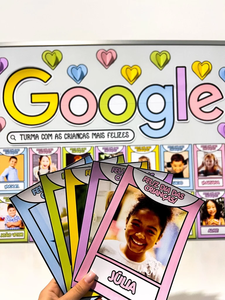 Painel Google Dia das Crianças Editável — foto 6