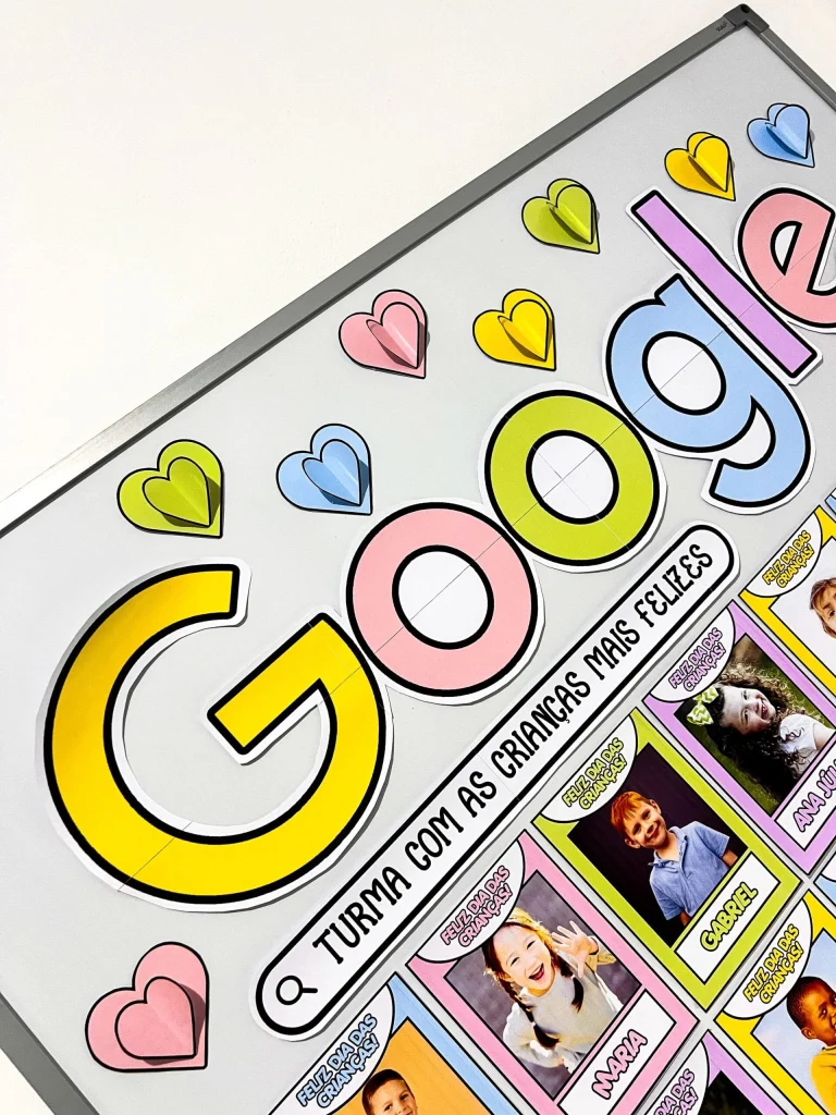 Painel Google Dia das Crianças Editável — foto 5