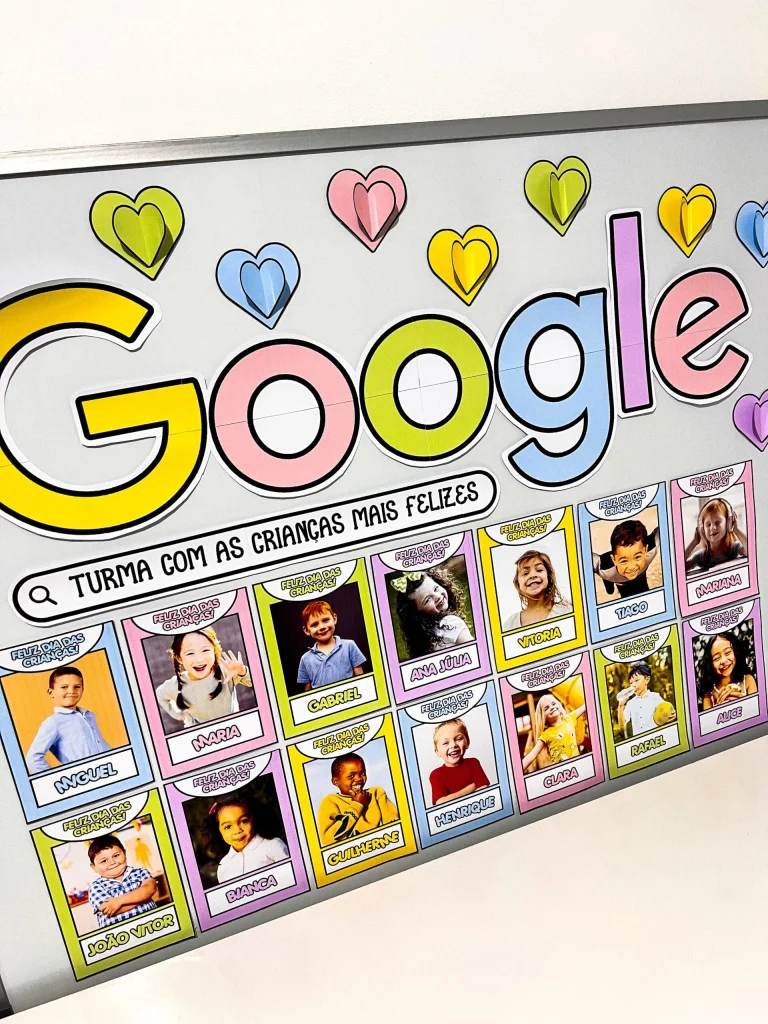 Painel Google Dia das Crianças Editável — foto 3