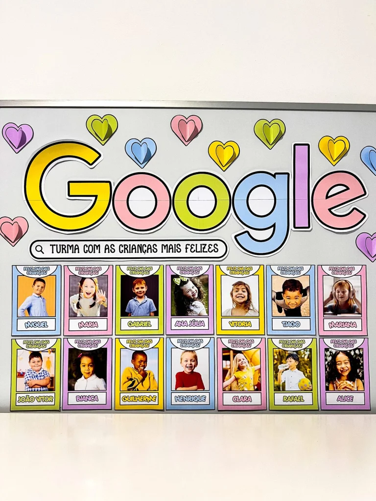 Painel Google Dia das Crianças Editável — foto 2