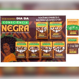 Painel Interativo - Antirracista - Consciência Negra
