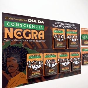 Painel Interativo - Antirracista - Consciência Negra