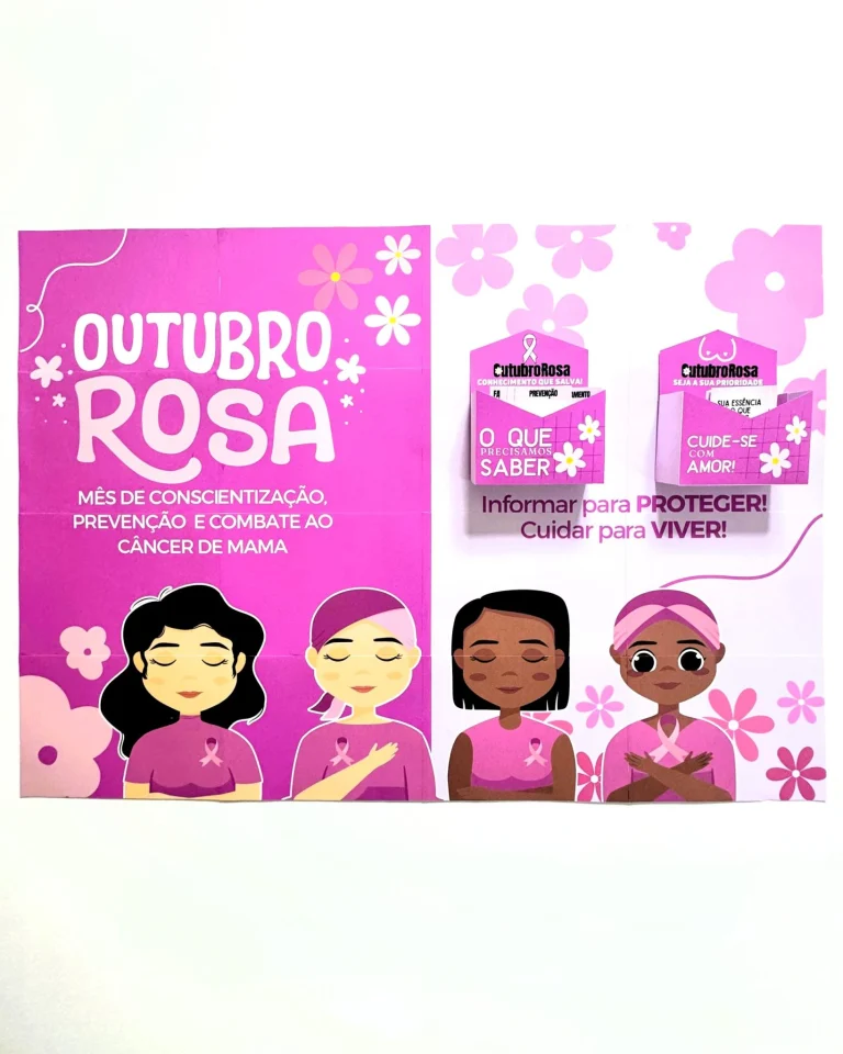 Painel Outubro Rosa Toque de Cuidado — foto 5