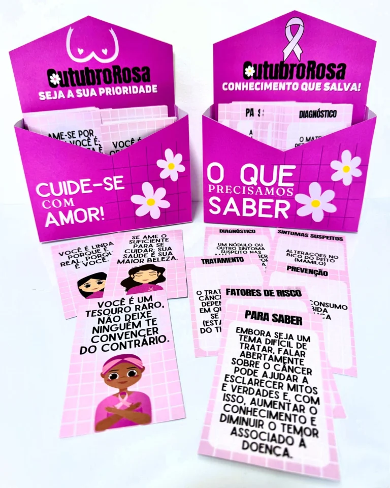 Painel Outubro Rosa Toque de Cuidado — foto 2