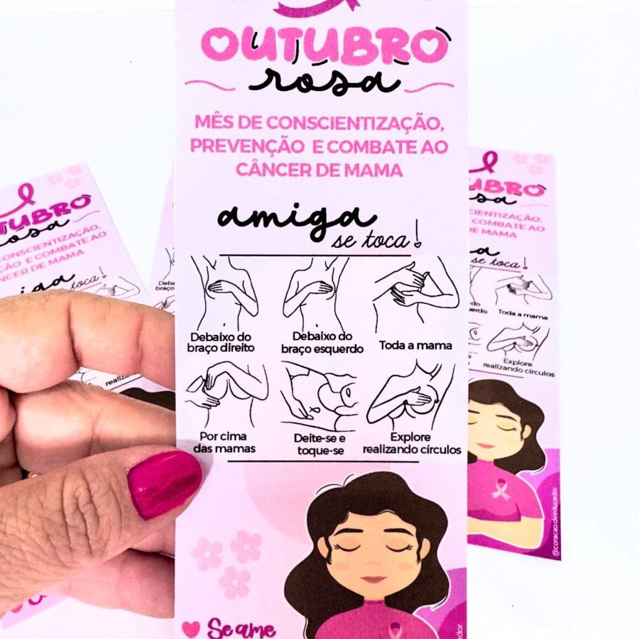 Painel Outubro Rosa - Toque de Cuidado - Outubro Rosa - Pedagogia de Ideias Painel Outubro Rosa - Toque de Cuidado - Outubro Rosa