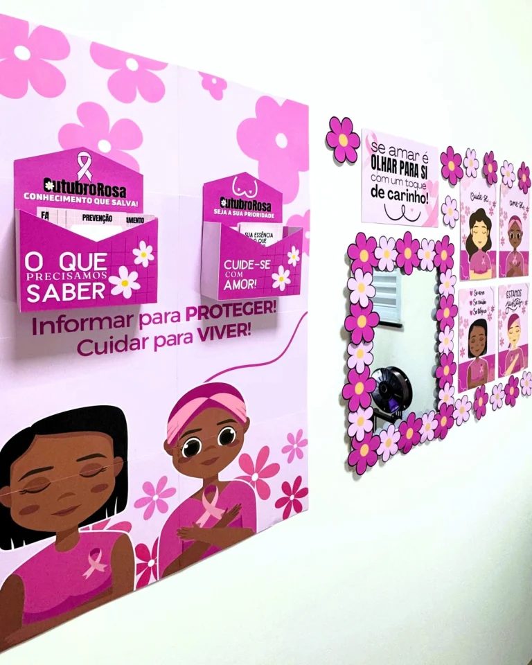 Painel Outubro Rosa Toque de Cuidado — foto 6