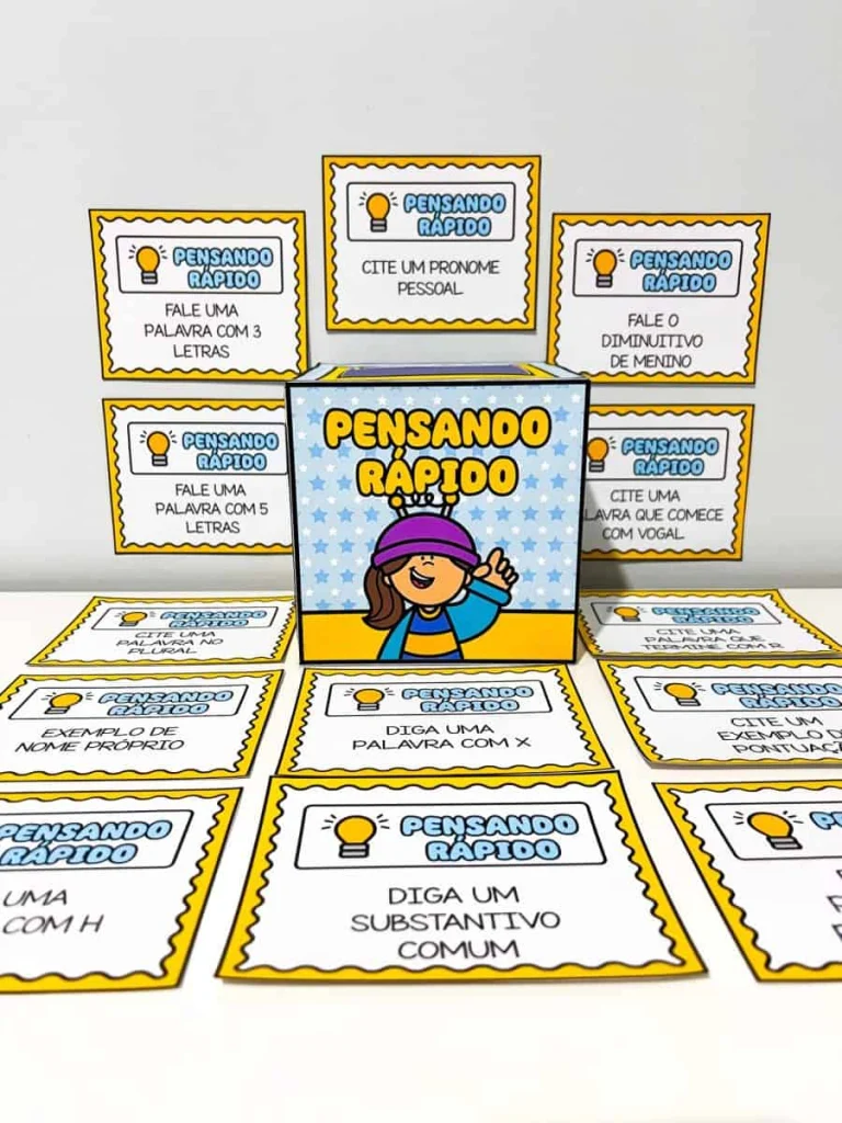 Jogo Pensando Rápido com 24 Fichas — foto 8