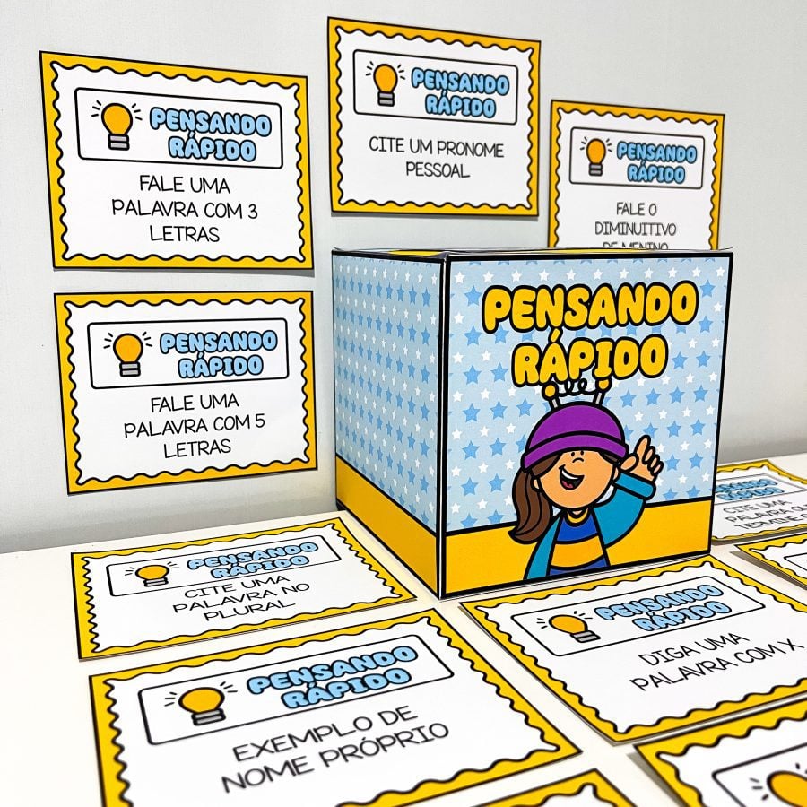 Pensando Rápido - Língua Portuguesa - Pedagogia de Ideias Pensando Rápido - Língua Portuguesa