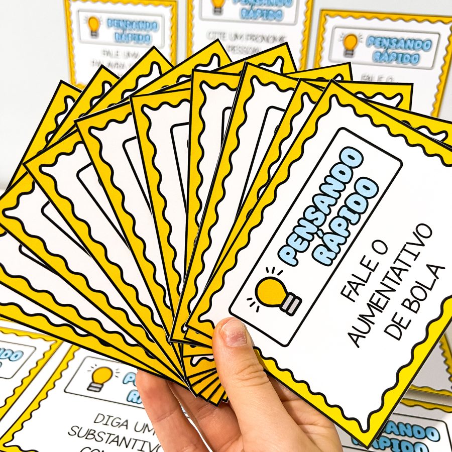 Pensando Rápido - Língua Portuguesa - Pedagogia de Ideias Pensando Rápido - Língua Portuguesa