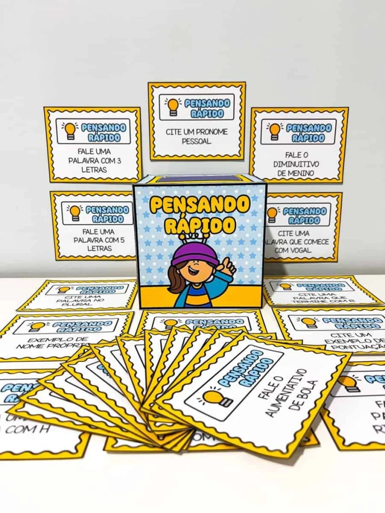 Jogo Pensando Rápido com 24 Fichas — foto 4