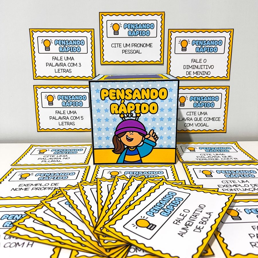 Pensando Rápido - Língua Portuguesa - Pedagogia de Ideias Pensando Rápido - Língua Portuguesa