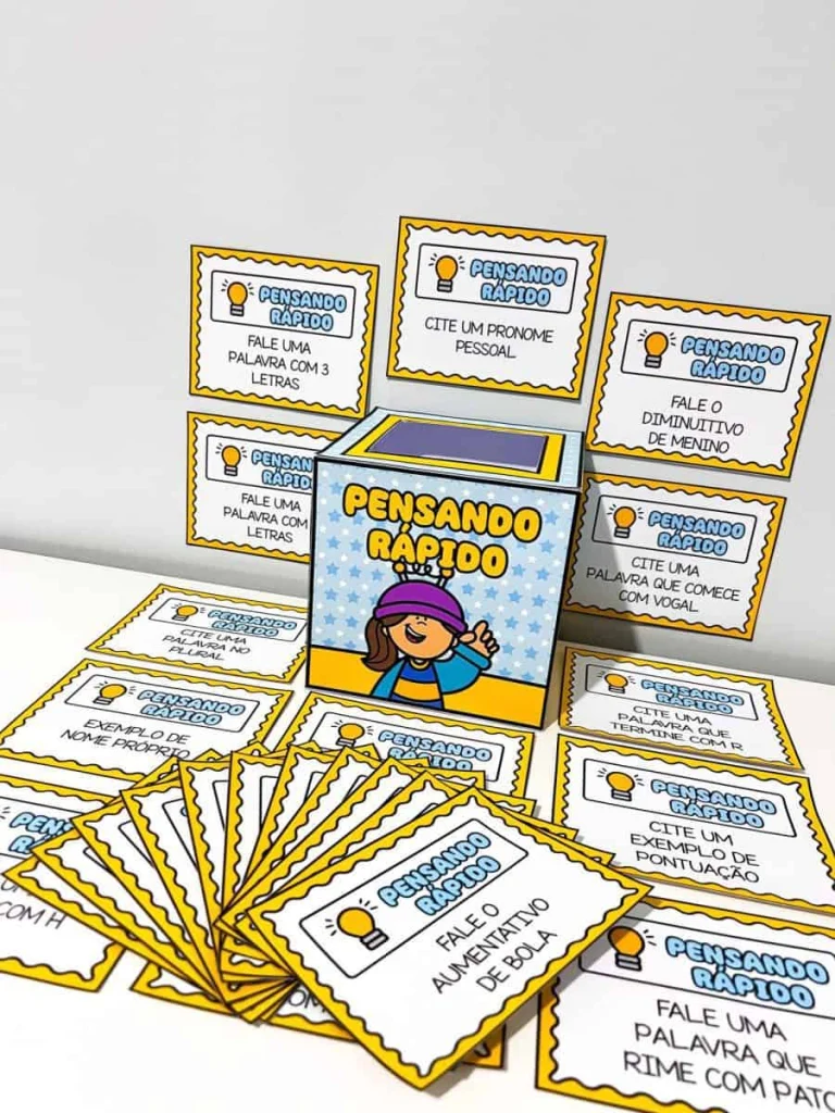 Jogo Pensando Rápido com 24 Fichas — foto 3