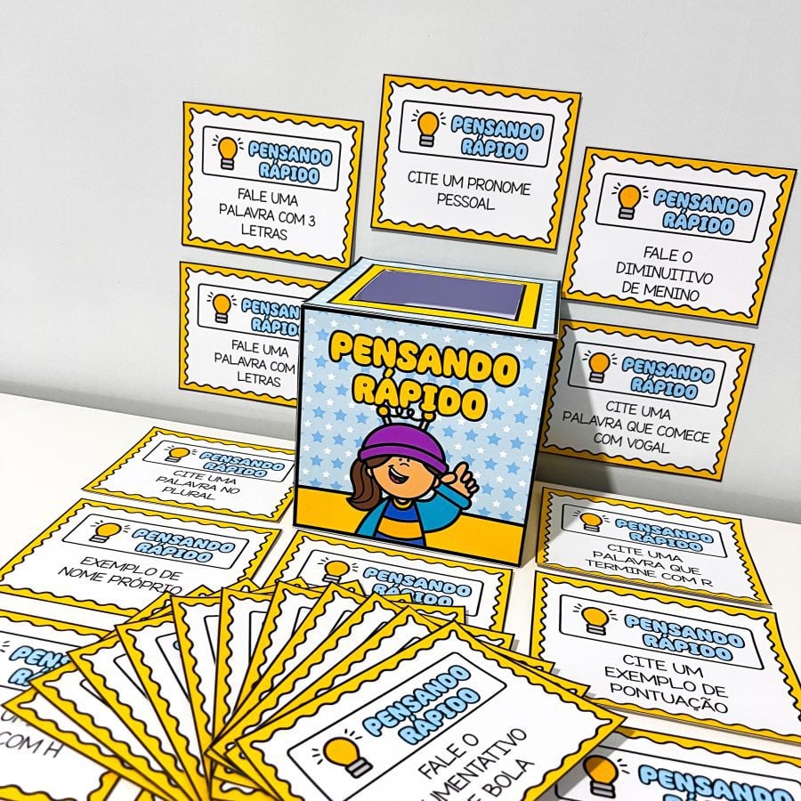 Pensando Rápido - Língua Portuguesa - Pedagogia de Ideias Pensando Rápido - Língua Portuguesa
