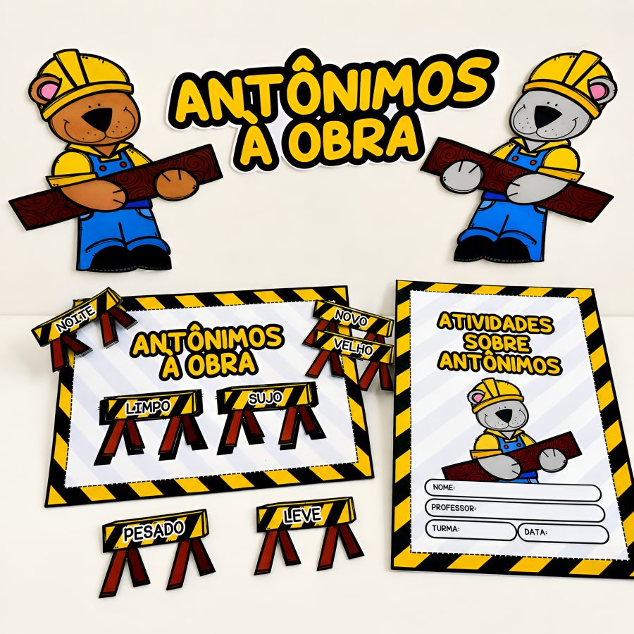 Antônimos à Obra - Gramática