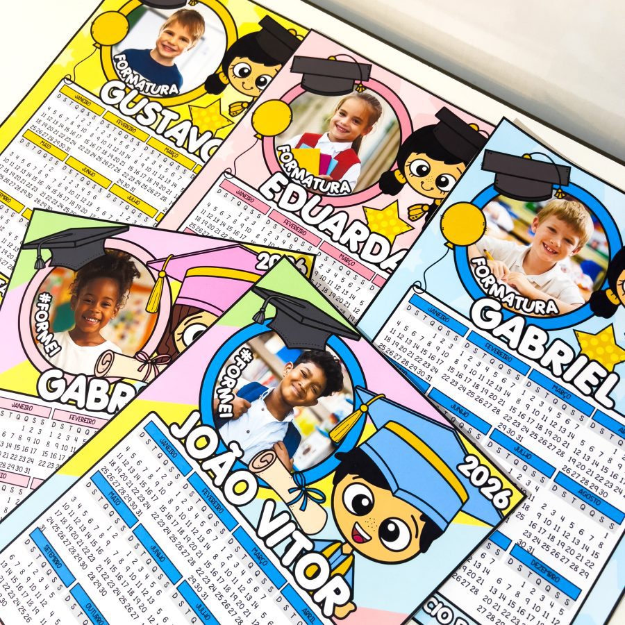 Calendários Editáveis de Formatura - Formatura - Pedagogia de Ideias Calendários Editáveis de Formatura - Formatura