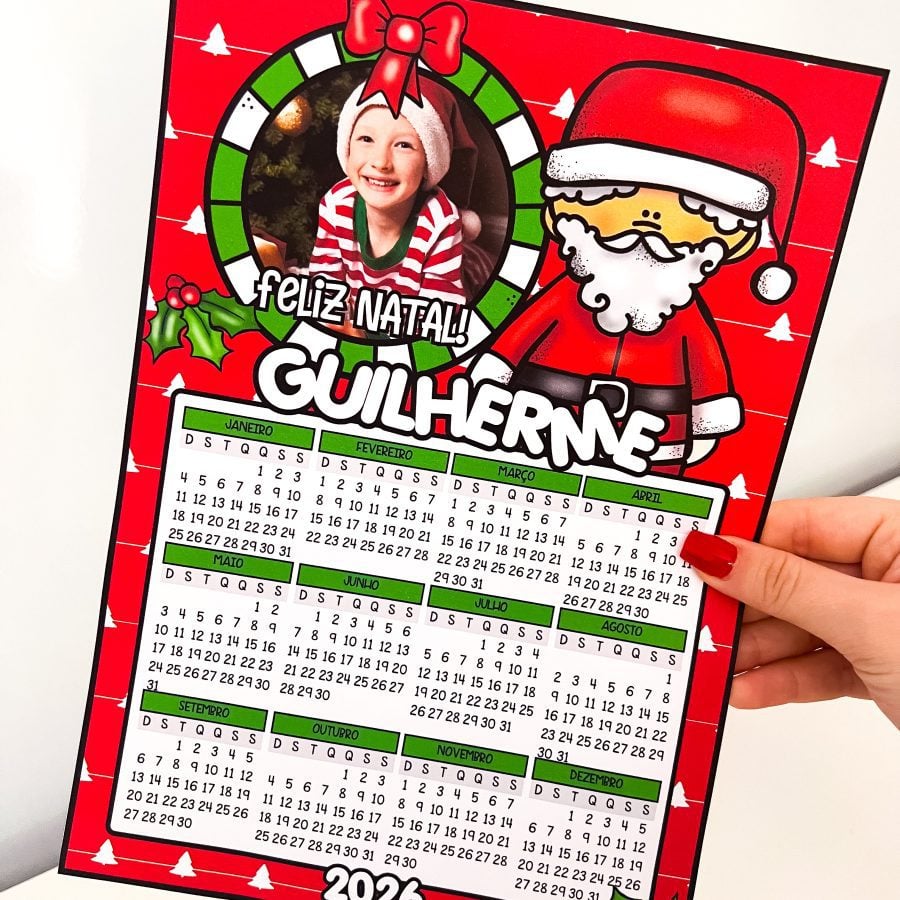 Calendários Editáveis de Natal - Natal - Pedagogia de Ideias Calendários Editáveis de Natal - Natal