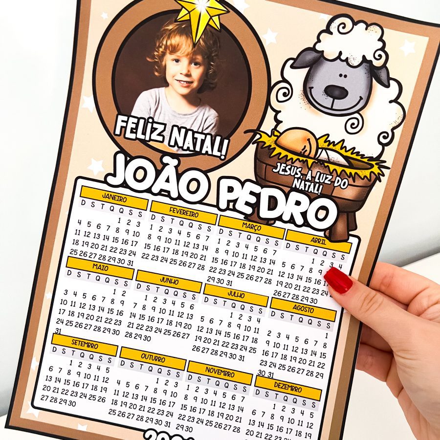 Calendários Editáveis de Natal - Natal - Pedagogia de Ideias Calendários Editáveis de Natal - Natal