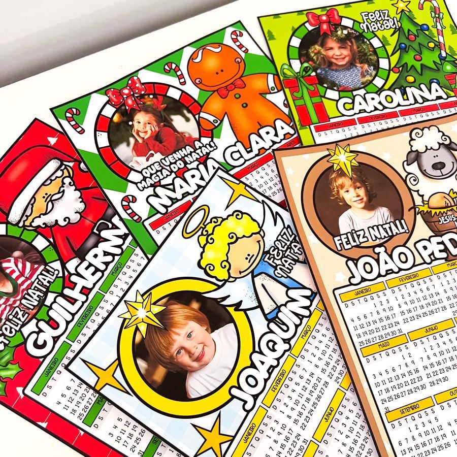 Calendários Editáveis de Natal - Natal - Pedagogia de Ideias Calendários Editáveis de Natal - Natal