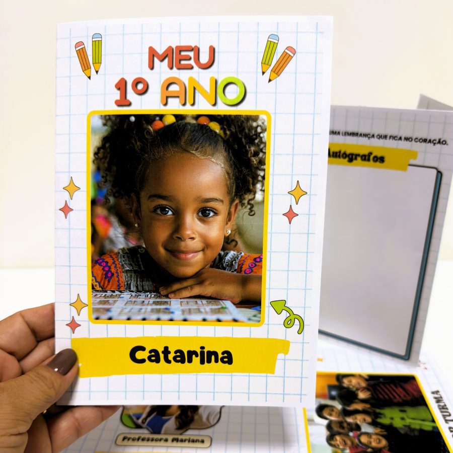 Cartão de Recordação Escolar - Formatura