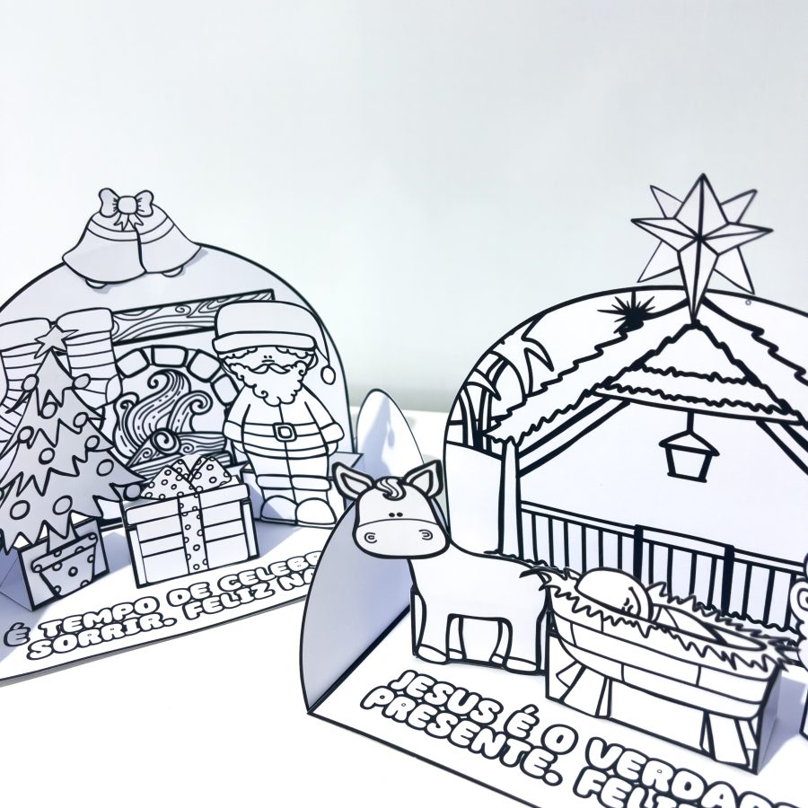 Cenários de Natal - Natal - Pedagogia de Ideias Cenários de Natal - Natal