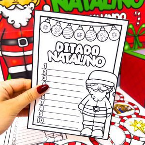 Ditado Natalino - Natal - Pedagogia de Ideias Ditado Natalino - Natal