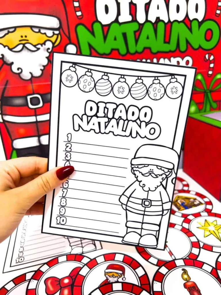 Ditado de Palavras Natalinas — foto 7
