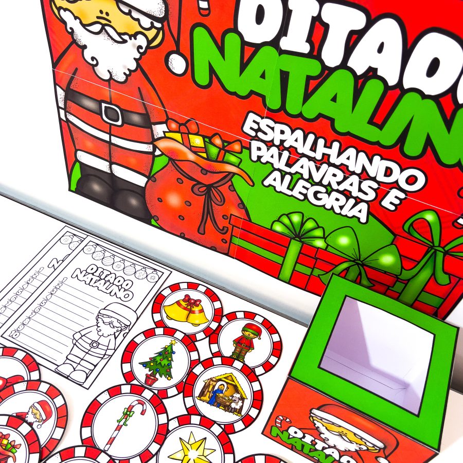 Ditado Natalino - Natal - Pedagogia de Ideias Ditado Natalino - Natal
