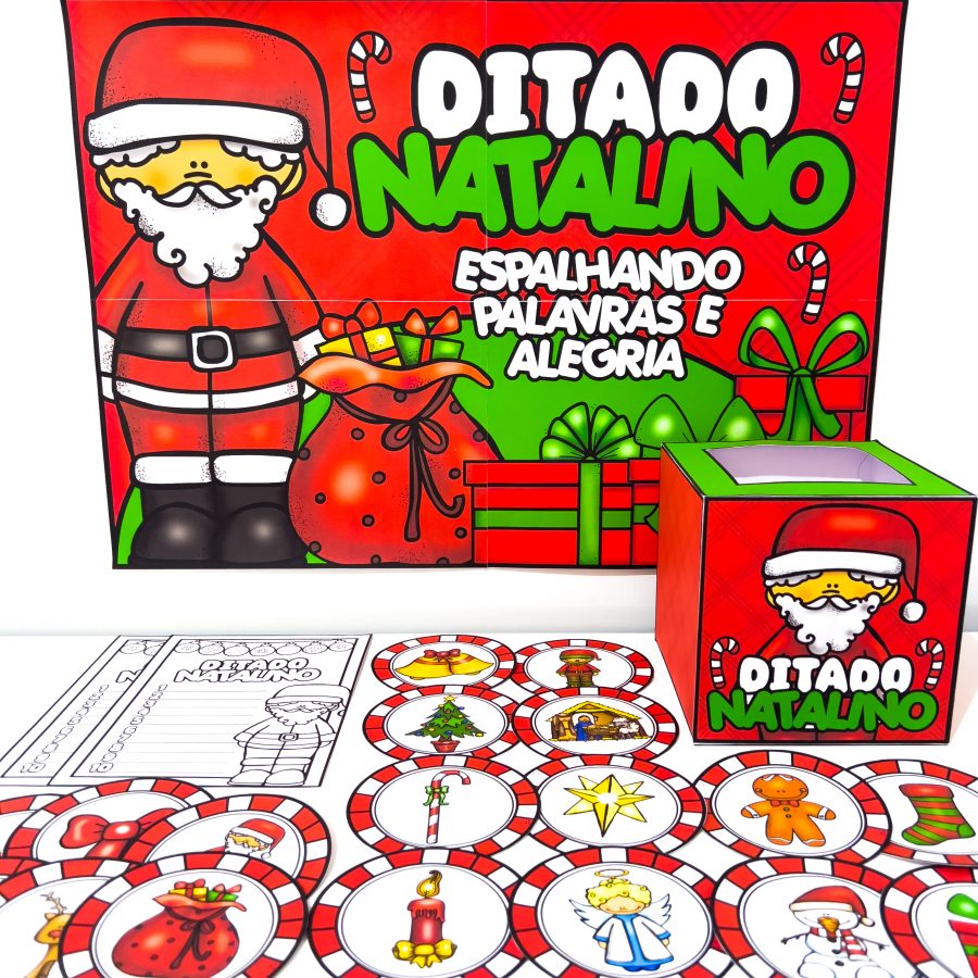 Ditado Natalino - Natal - Pedagogia de Ideias Ditado Natalino - Natal