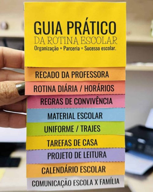 Guia Prático da Rotina Escolar - Organização e Planejamento