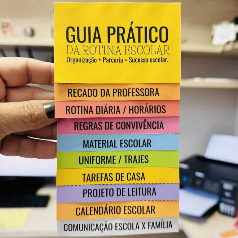 Guia Prático da Rotina Escolar Editável — foto 1