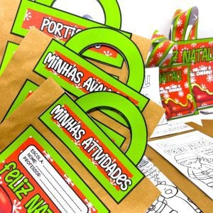 Kit Capas e Sacolinhas de Natal - Natal - Pedagogia de Ideias Kit Capas e Sacolinhas de Natal - Natal