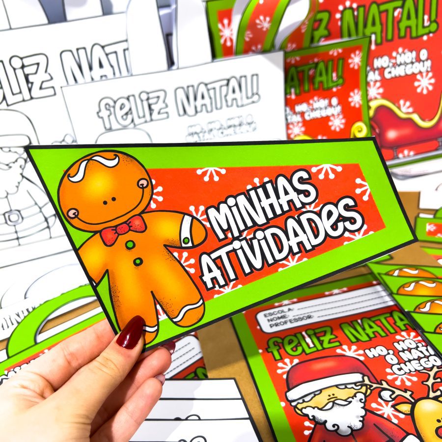 Kit Capas e Sacolinhas de Natal - Natal - Pedagogia de Ideias Kit Capas e Sacolinhas de Natal - Natal