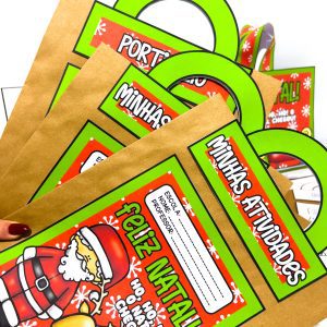 Kit Capas e Sacolinhas de Natal - Natal - Pedagogia de Ideias Kit Capas e Sacolinhas de Natal - Natal