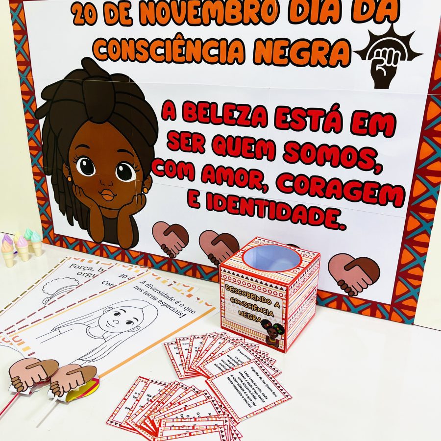 Kit Consciência Negra - Consciência Negra - Pedagogia de Ideias Kit Consciência Negra - Consciência Negra