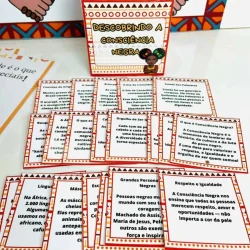 Material pedagógico sobre Consciência Negra para educação inclusiva.