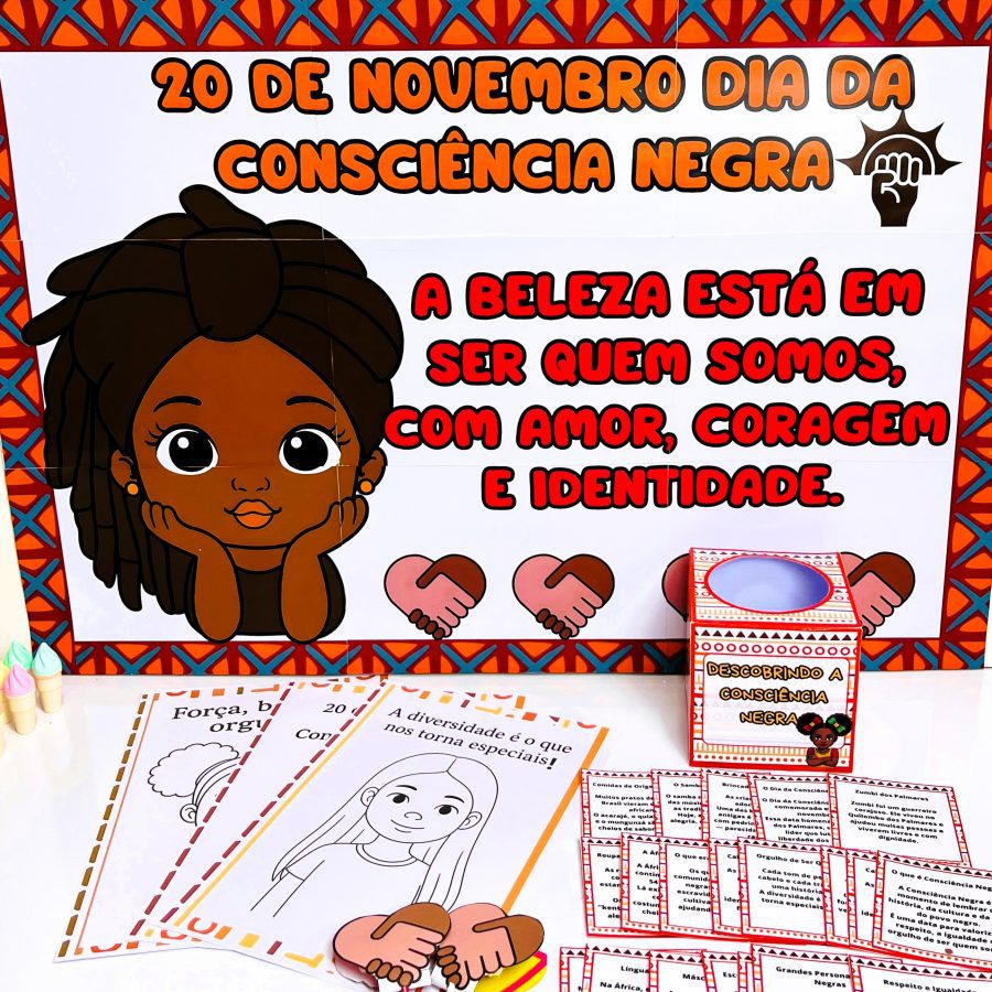 Kit Consciência Negra - Consciência Negra - Pedagogia de Ideias Kit Consciência Negra - Consciência Negra