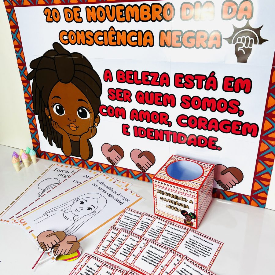 Kit Consciência Negra - Consciência Negra - Pedagogia de Ideias Kit Consciência Negra - Consciência Negra