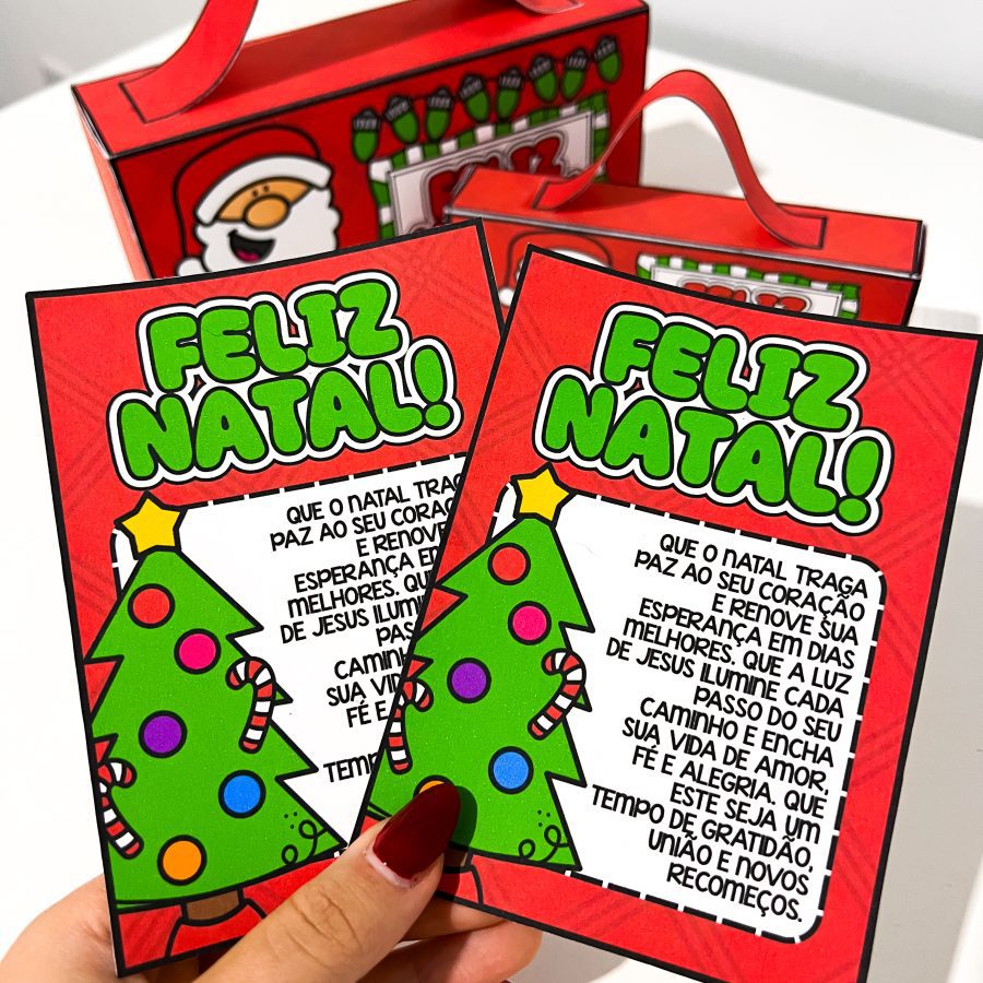 Kit Lembrancinhas Natalinas - Natal - Pedagogia de Ideias Kit Lembrancinhas Natalinas - Natal