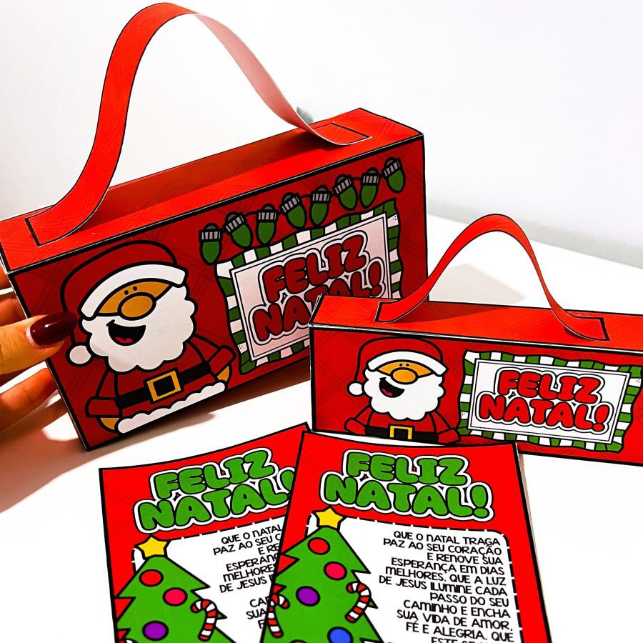 Kit Lembrancinhas Natalinas - Natal - Pedagogia de Ideias Kit Lembrancinhas Natalinas - Natal