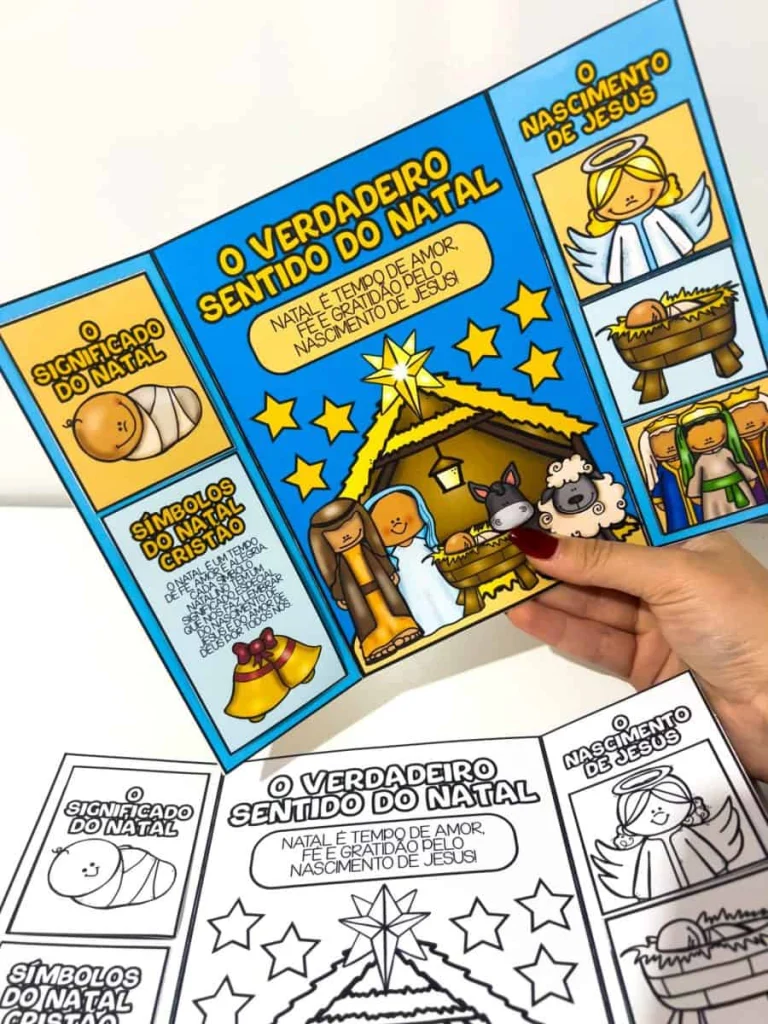 Lapbook sobre o Natal Cristão — foto 2