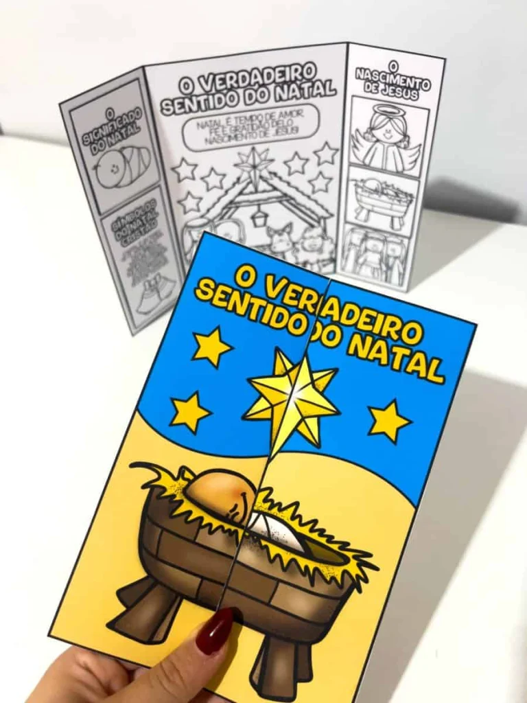 Lapbook sobre o Natal Cristão — foto 3