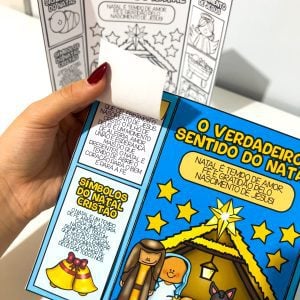 Lapbook Natal Cristão - Natal - Pedagogia de Ideias Lapbook Natal Cristão - Natal