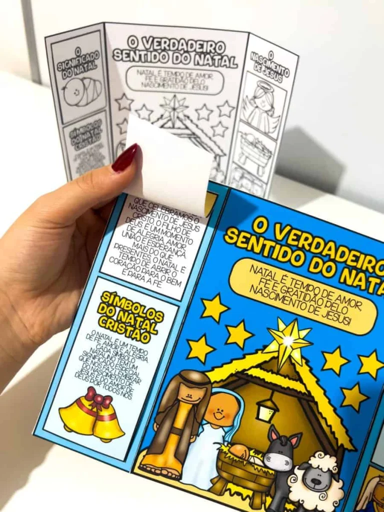 Lapbook sobre o Natal Cristão — foto 6