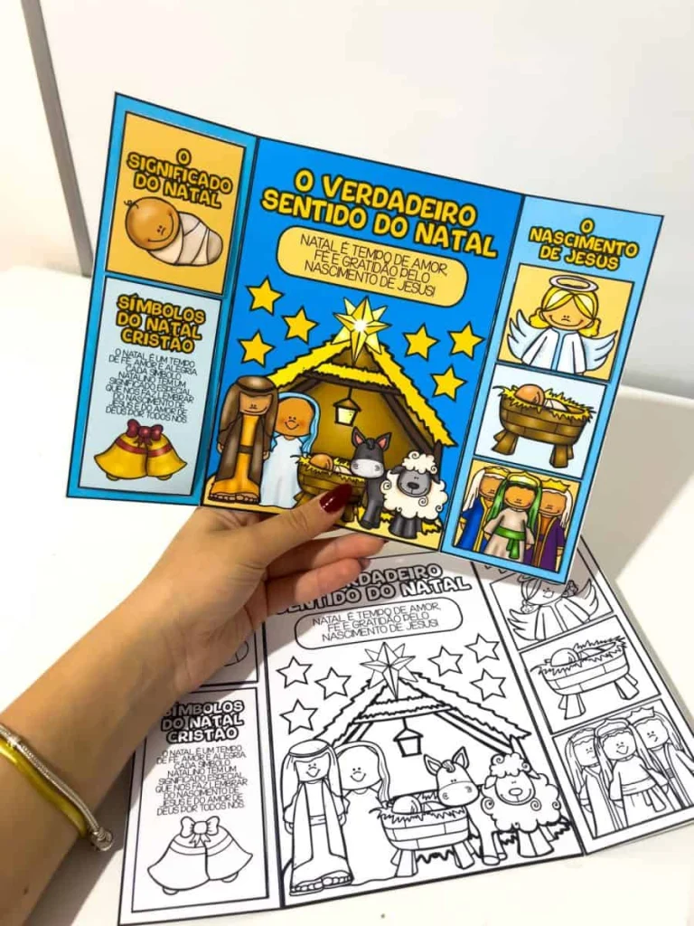 Lapbook sobre o Natal Cristão — foto 7