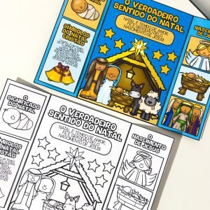 Lapbook Natal Cristão - Natal - Pedagogia de Ideias Lapbook Natal Cristão - Natal