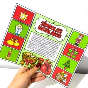 Lapbook Símbolos Natalinos - Natal - Pedagogia de Ideias Lapbook Símbolos Natalinos - Natal